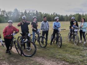 Велосипедная гонка прошла в местности Чочур Муран в Якутске