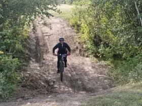 Велосипедная гонка прошла в местности Чочур Муран в Якутске