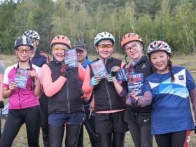 Велосипедная гонка прошла в местности Чочур Муран в Якутске