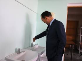 В Вилюйске завершился первый этап капитального ремонта старейшей школы Якутии