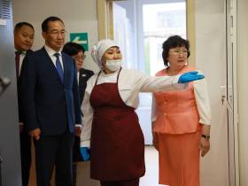 В Гагаринском округе Якутска открылся новый детский сад