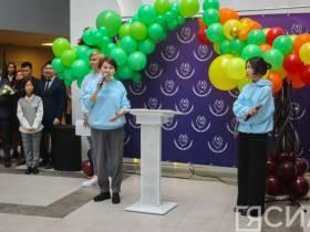 Ольга Балабкина приняла участие в торжественной линейке Международной Арктической школы