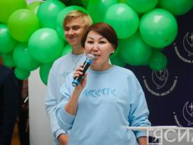 Ольга Балабкина приняла участие в торжественной линейке Международной Арктической школы