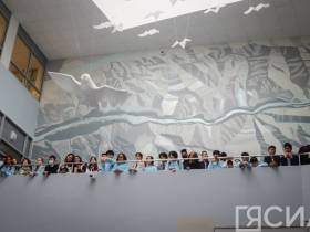 Ольга Балабкина приняла участие в торжественной линейке Международной Арктической школы