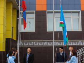 Ольга Балабкина приняла участие в торжественной линейке Международной Арктической школы