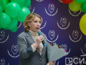 Ольга Балабкина приняла участие в торжественной линейке Международной Арктической школы