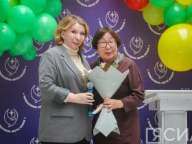 Ольга Балабкина приняла участие в торжественной линейке Международной Арктической школы