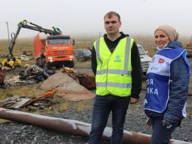 100 тонн металлолома собрали в якутском поселке Тикси