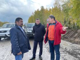 На автодороге «Умнас» в Олекминске идет подготовка к капремонту