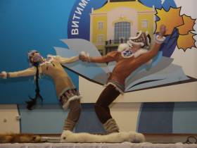 Национальный театр танца Якутии поздравил Витим с 400-летием