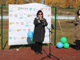 Спортивная площадка открылась в Центре коррекции речи чурапчинского детского сада