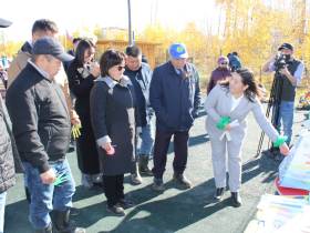 Спортивная площадка открылась в Центре коррекции речи чурапчинского детского сада