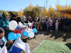 Спортивная площадка открылась в Центре коррекции речи чурапчинского детского сада