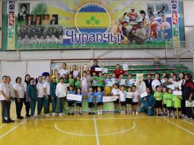 Спортивная площадка открылась в Центре коррекции речи чурапчинского детского сада