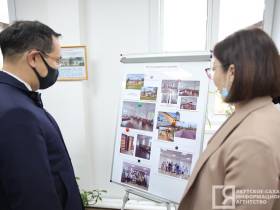 Айсен Николаев посетил обновлённую Амгино-Олёкминскую школу