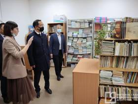 Айсен Николаев посетил обновлённую Амгино-Олёкминскую школу