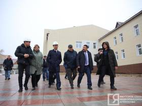 Спальный корпус Олёкминского специализированного дома-интерната готов на 80%