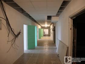 Спальный корпус Олёкминского специализированного дома-интерната готов на 80%