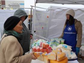 Свыше 150 тонн продукции реализовано в первый день ярмарки «Продовольствие – 2022»