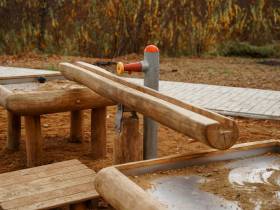 В Алдане завершился первый этап строительства современного эко-парка