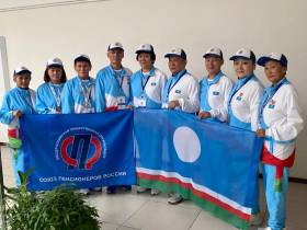 В Якутске встретили участников Спартакиады пенсионеров России