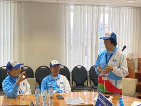 В Якутске встретили участников Спартакиады пенсионеров России