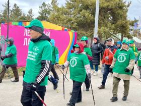 В Якутске отметили Всероссийский день ходьбы