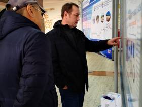 Министр транспорта Магаданской области ознакомился с работой станции Нижний Бестях