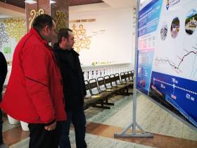 Министр транспорта Магаданской области ознакомился с работой станции Нижний Бестях