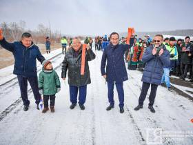 В Якутии полностью асфальтировали дорогу от Нижнего Бестяха до Чурапчи