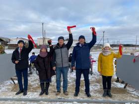 Первую на селе площадку для катания на роликах и скейтах построили в Вилюйском районе