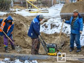 Дорожники Якутска рассказали, как ведут ремонт в минусовую температуру