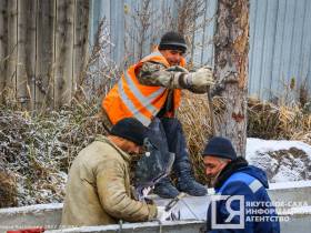 Дорожники Якутска рассказали, как ведут ремонт в минусовую температуру