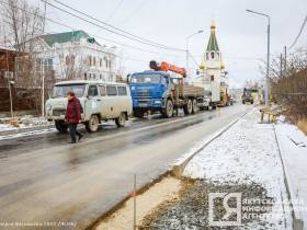 Дорожники Якутска рассказали, как ведут ремонт в минусовую температуру