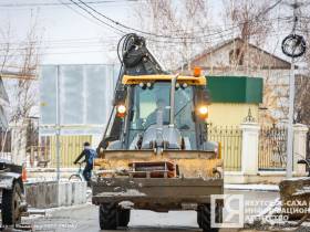 Дорожники Якутска рассказали, как ведут ремонт в минусовую температуру