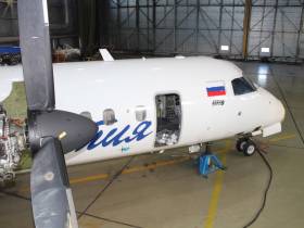 В России впервые C-Check воздушного судна Bombardier Q300 выполнили в авиакомпании «Якутия»