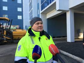 В Якутске подходят к концу работы по асфальтированию жилых дворов