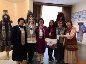 Якутские мастера представили костюмы на выставке «Нарядная Россия»