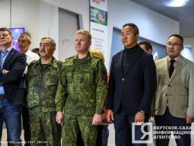 В историческом парке Якутска представили выставку «Герои с вечно русским сердцем»