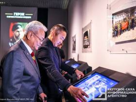 В историческом парке Якутска представили выставку «Герои с вечно русским сердцем»