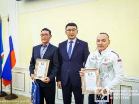 В Якутске чествовали спортсменов по итогам спартакиады сильнейших и паралимпийских Летних игр