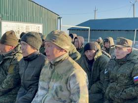 Артисты из Якутии выступили перед мобилизованными земляками в Хабаровском крае