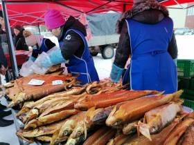 Фоторепортаж: выставка-ярмарка «Рыба Якутии — 2022»