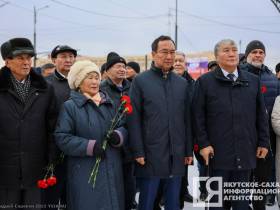 В Якутске открыли памятник легендарному промышленнику Тарасу Десяткину