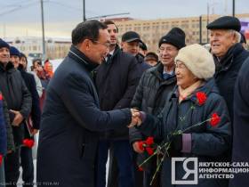 В Якутске открыли памятник легендарному промышленнику Тарасу Десяткину