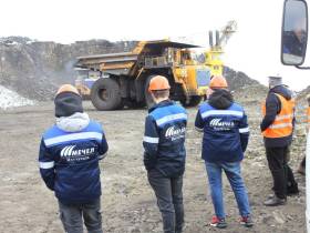 Студенты познакомились с работой угольного разреза «Нерюнгринский»