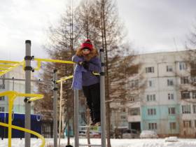 Мини-парк построили в городе Нерюнгри