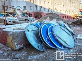 Движение транспорта по проспекту Ленина в Якутске планируют открыть до 20 ноября