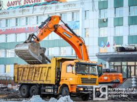 Движение транспорта по проспекту Ленина в Якутске планируют открыть до 20 ноября