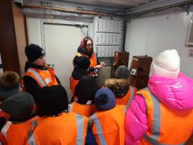 Школьников Алданского района познакомили с работой железной дороги